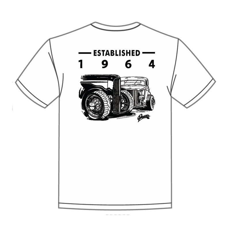 POSIES 60th Plus Anniversary White T-Shirt