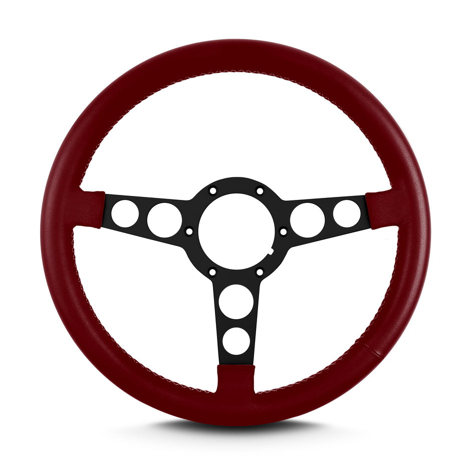 TRANS AM 14" BLACK ANODIZED BURGANDY