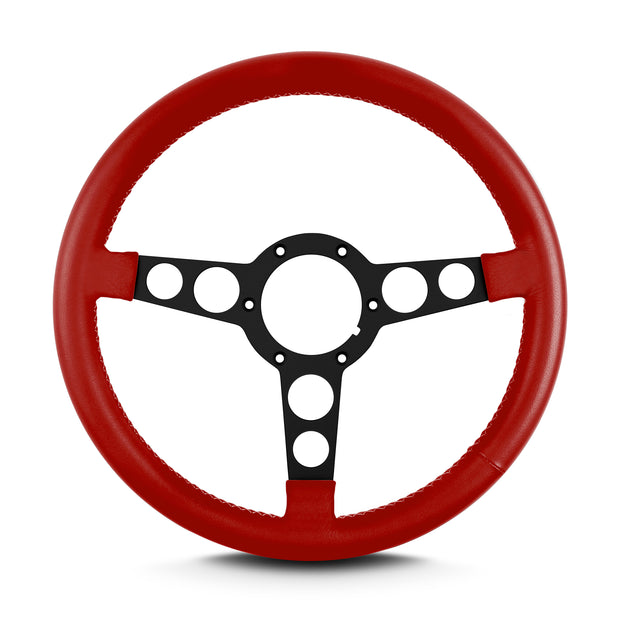 TRANS AM 14" BLACK ANODIZED BRIGHT RED