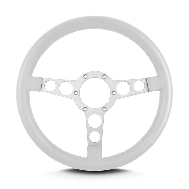 TRANS AM 14" CLEAR ANODIZED WHITE