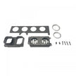1970-81 Firebird OEM-Style In-Dash Louver Kit with Chrome Bezels