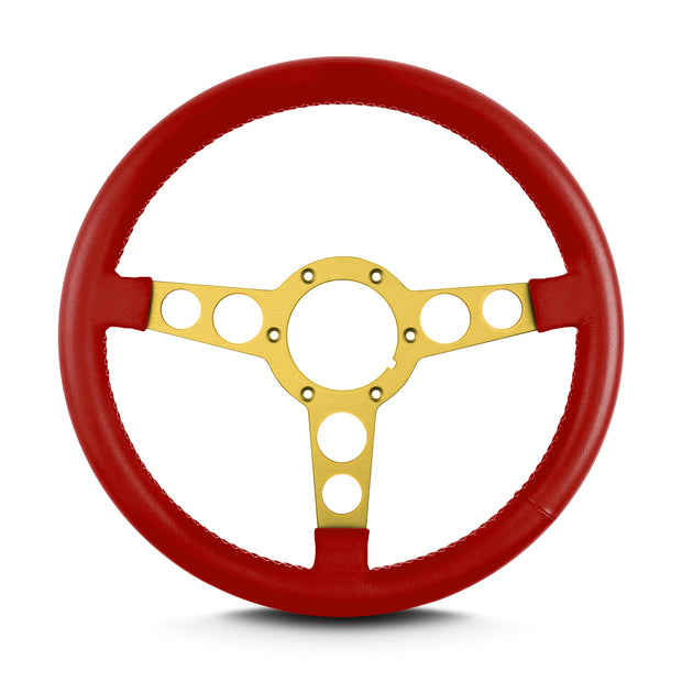 TRANS AM 14" GOLD ANODIZED BRIGHT RED