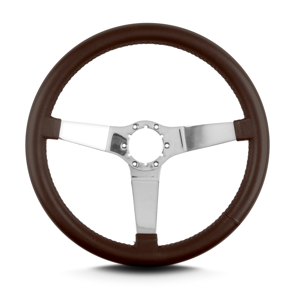 VETTE 3 14" POLISHED STANDARD GRIP BROWN