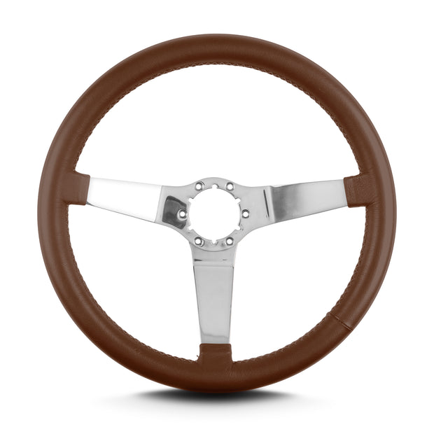 VETTE 3 14" POLISHED STANDARD GRIP CARAMEL