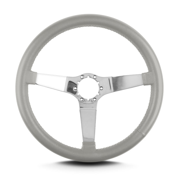 VETTE 3 14" POLISHED STANDARD GRIP LIGHT GREY