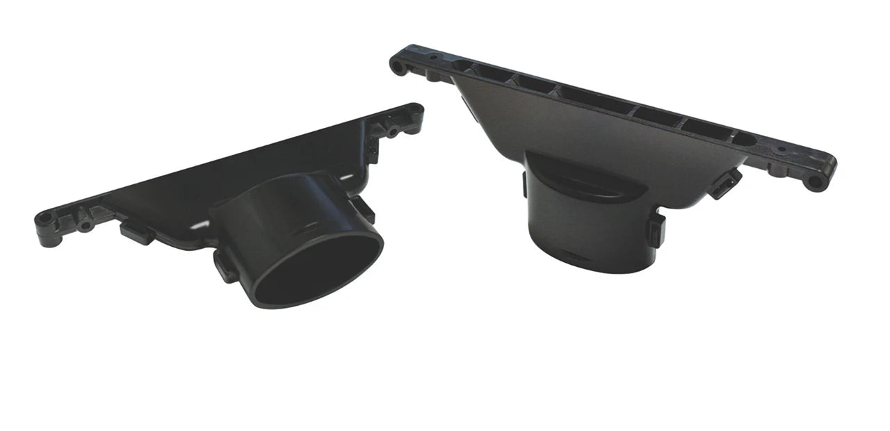 Defrost Duct Pair, Universal with Integrated Air Diverters for 2