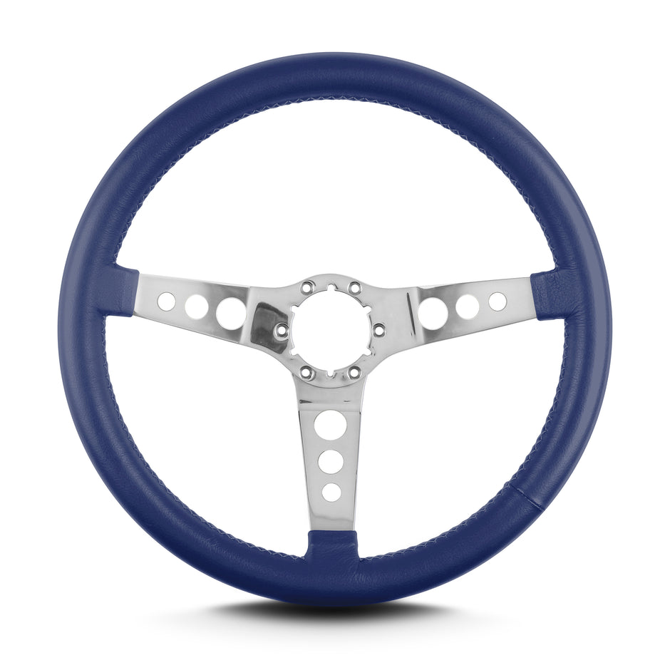HOT ROD 14" POLISHED STANDARD GRIP BLUE