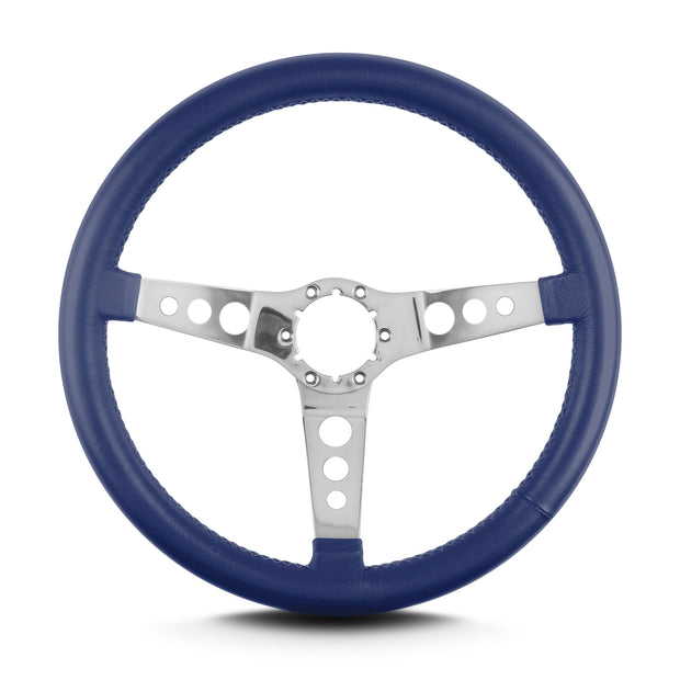 HOT ROD 14" POLISHED STANDARD GRIP BLUE