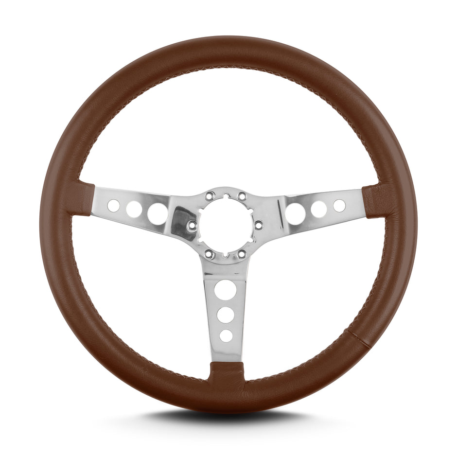 HOT ROD 14" POLISHED STANDARD GRIP CARAMEL