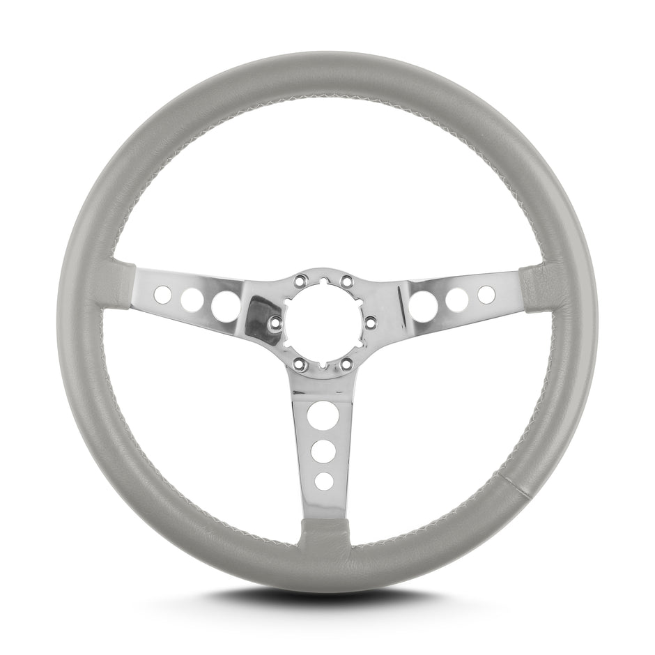 HOT ROD 14" POLISHED STANDARD GRIP LIGHT GREY
