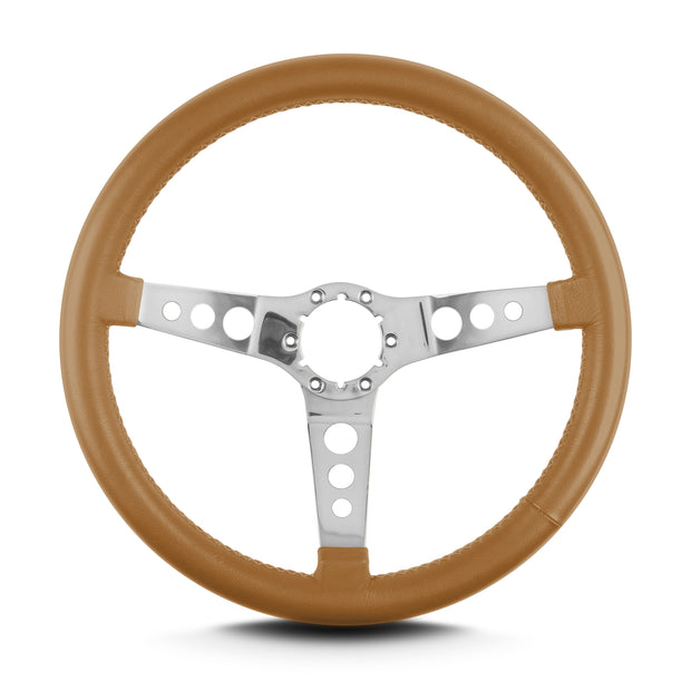 HOT ROD 14" POLISHED STANDARD GRIP CHESTNUT