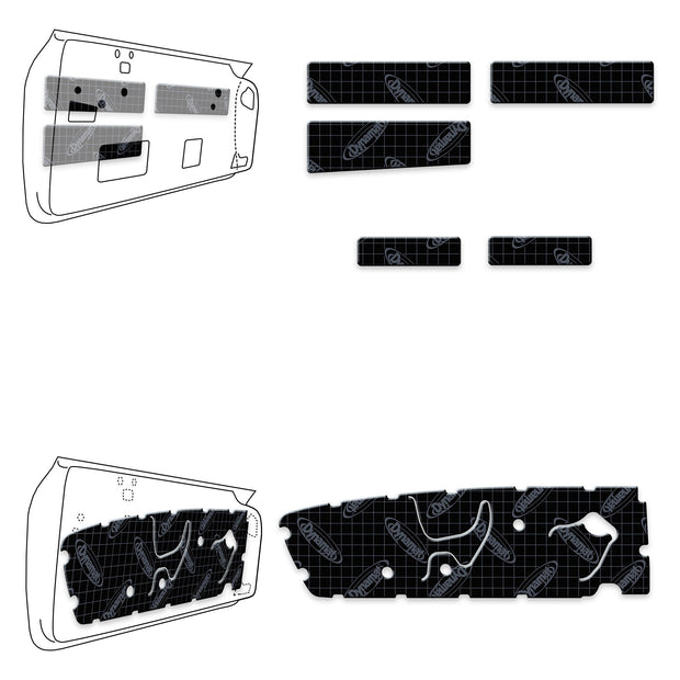 1964-1966 Mustang Door Kit - XFO M1 D