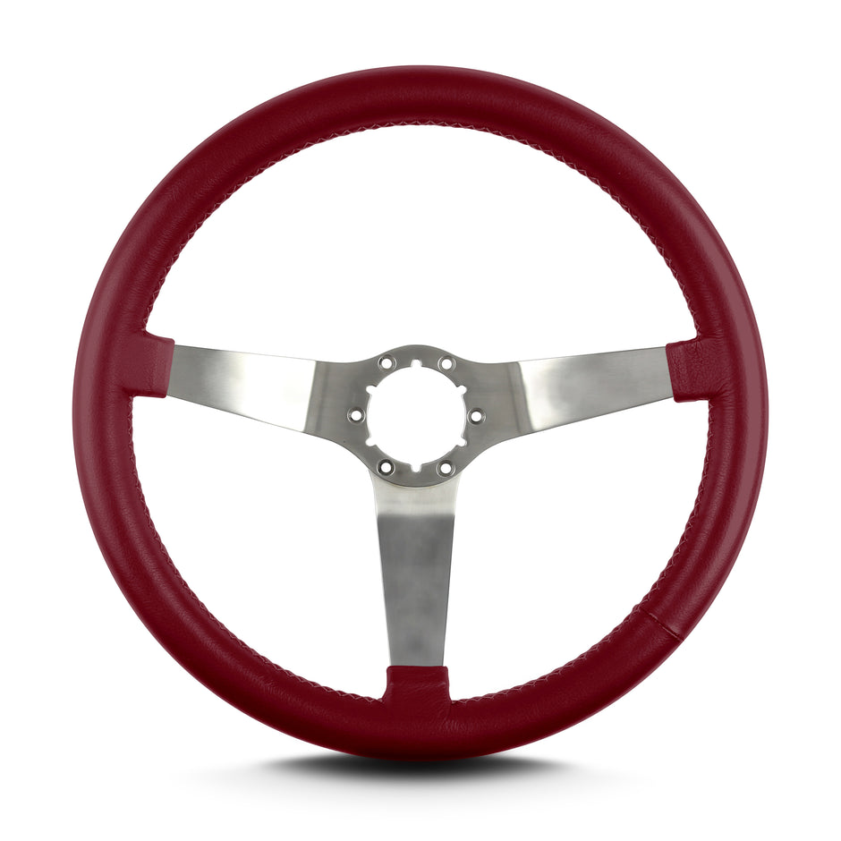 VETTE 3 14" BRUSHED STANDARD GRIP BURGANDY