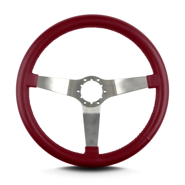 VETTE 3 14" BRUSHED STANDARD GRIP BURGANDY