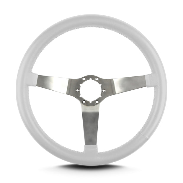 VETTE 3 14" BRUSHED STANDARD GRIP WHITE