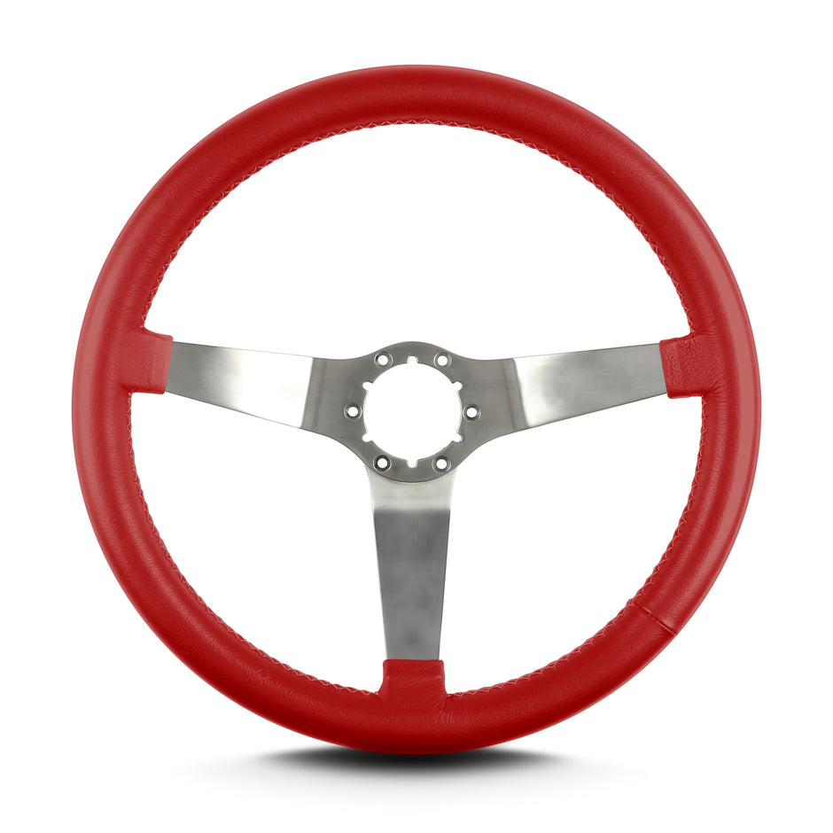 VETTE 3 14" BRUSHED STANDARD GRIP BRIGHT RED