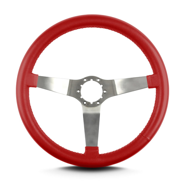 VETTE 3 14" BRUSHED STANDARD GRIP BRIGHT RED