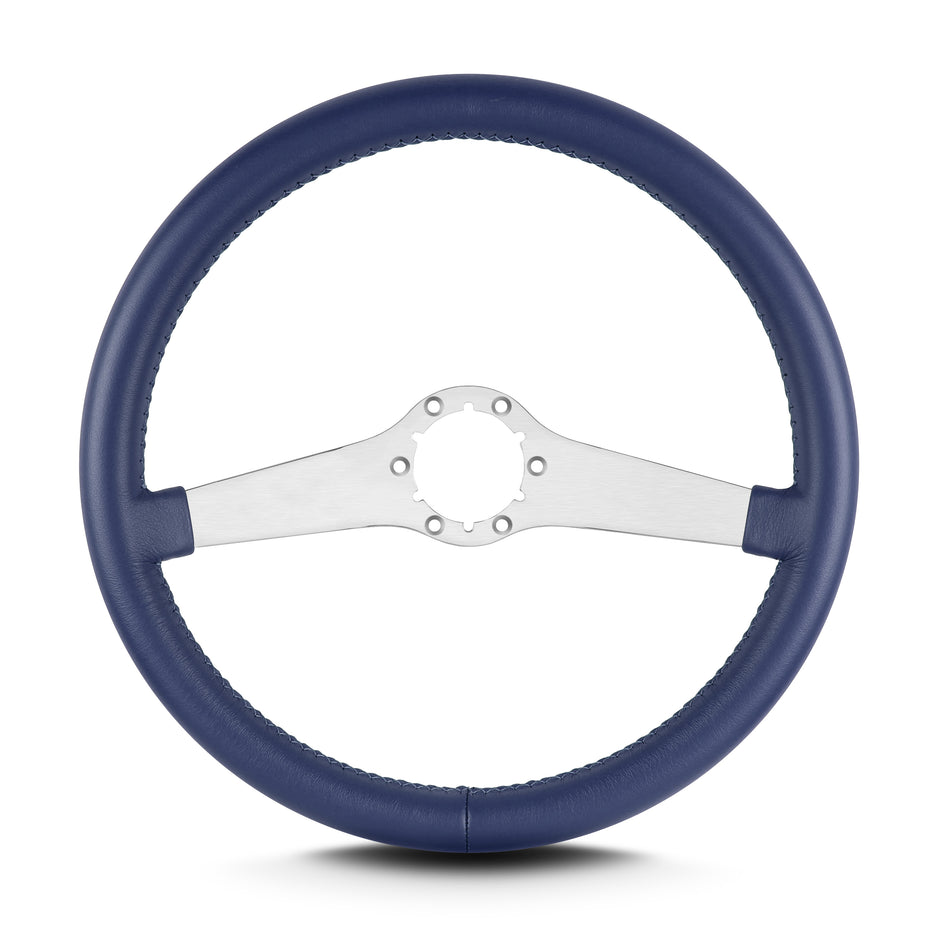 TWO SMOOTH 14" BRUSHED STANDARD GRIP BLUE