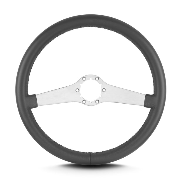 TWO SMOOTH 14" BRUSHED STANDARD GRIP DARK GREY