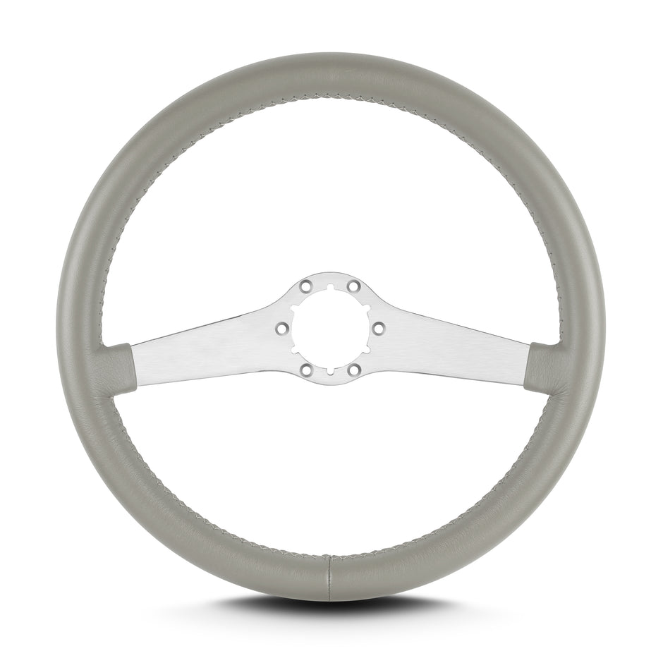 TWO SMOOTH 14" BRUSHED STANDARD GRIP LIGHT GREY