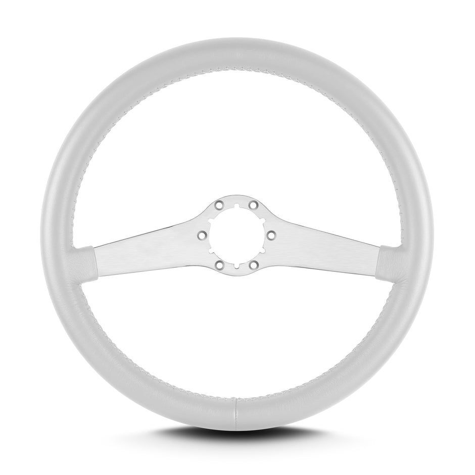 TWO SMOOTH 14" BRUSHED STANDARD GRIP WHITE