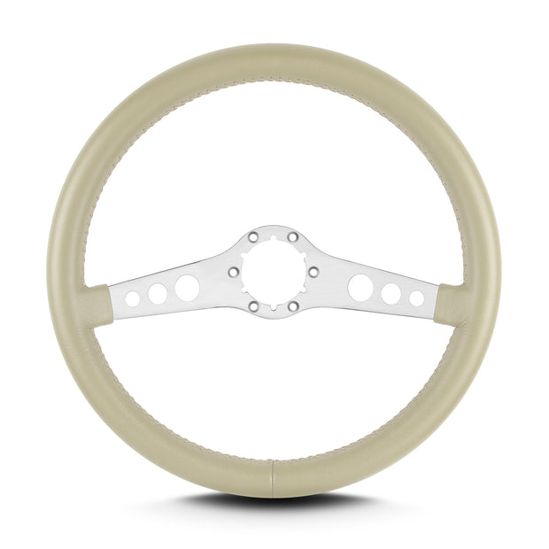 SS 14" BRUSHED STANDARD GRIP BONE