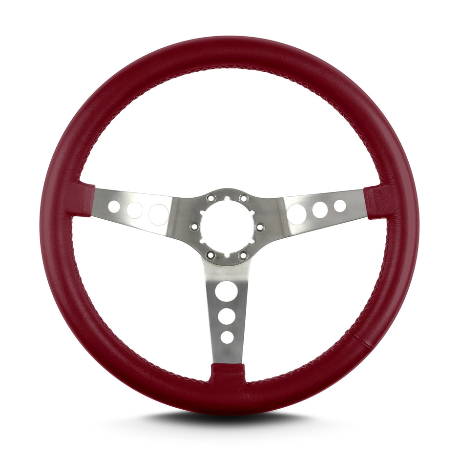 HOT ROD 14" BRUSHED STANDARD GRIP BURGANDY