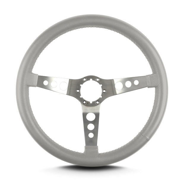 HOT ROD 14" BRUSHED STANDARD GRIP LIGHT GREY