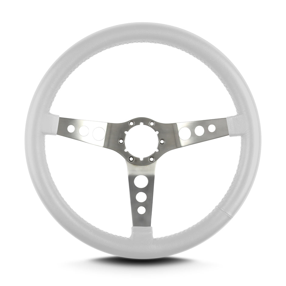 HOT ROD 14" BRUSHED STANDARD GRIP WHITE