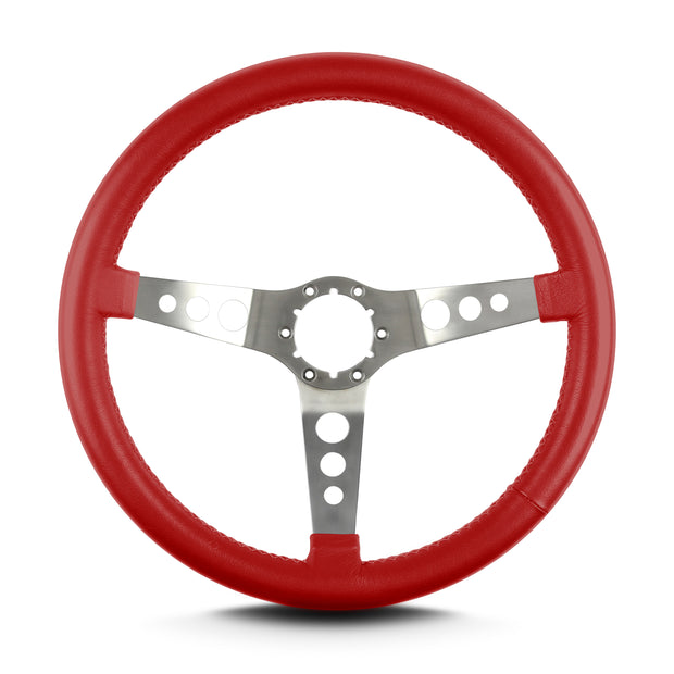 HOT ROD 14" BRUSHED STANDARD GRIP BRIGHT RED