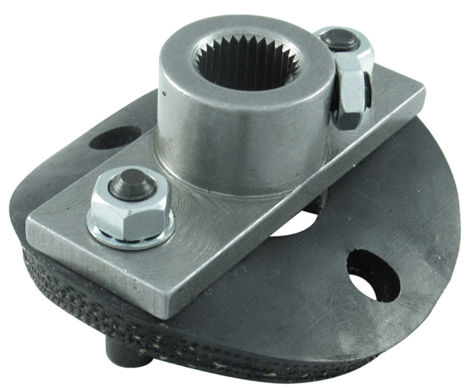 Borgeson - Steering Coupler - P/N: 990014 - OEM Style half rag joint steering coupler. Includes steering box side and rubber disc with hardware. Fits 3/4 in.-36 spline.