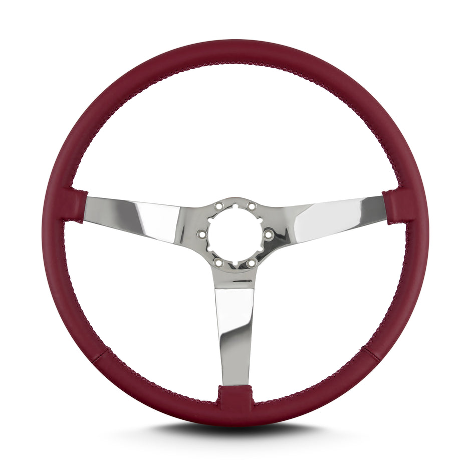 VETTE 3 15" POLISHED THIN GRIP BURGANDY