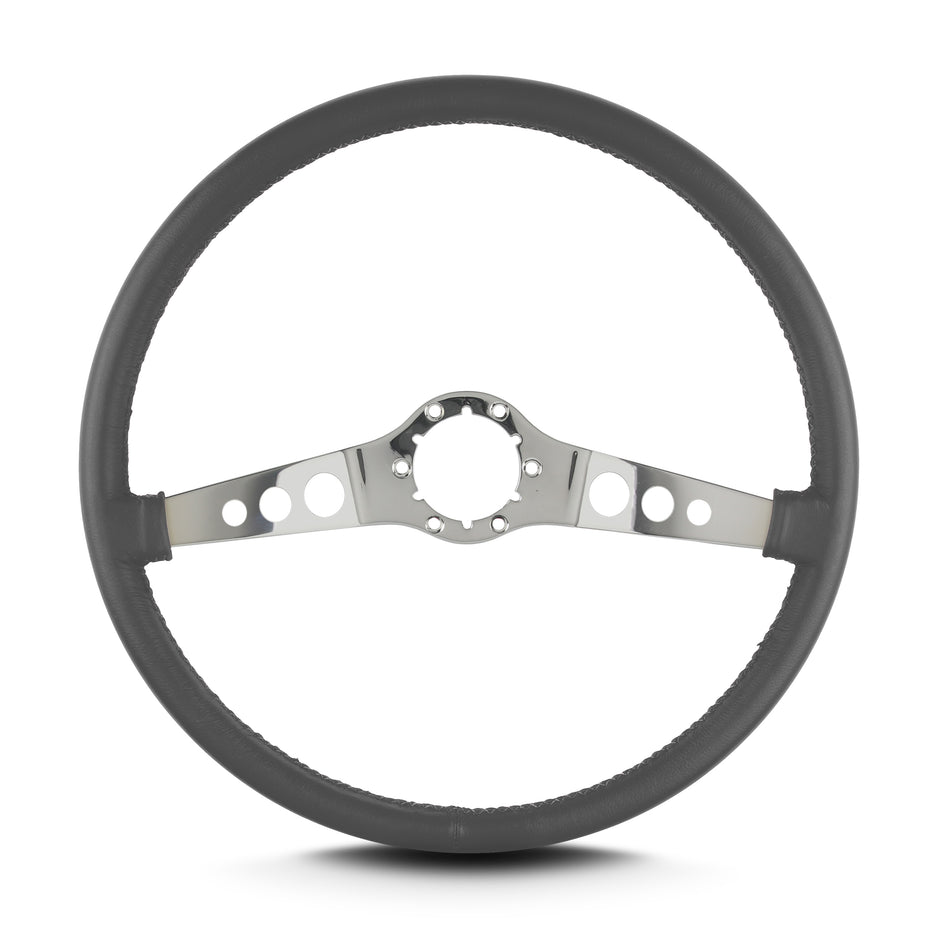 SS 15" POLISHED THIN GRIP DARK GREY