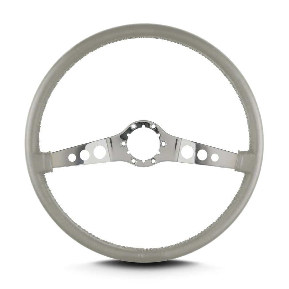 SS 15" POLISHED THIN GRIP LIGHT GREY