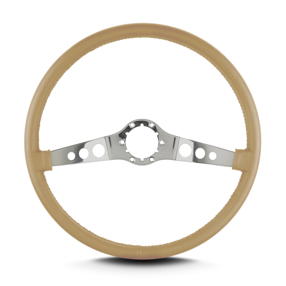 SS 15" POLISHED THIN GRIP TAN