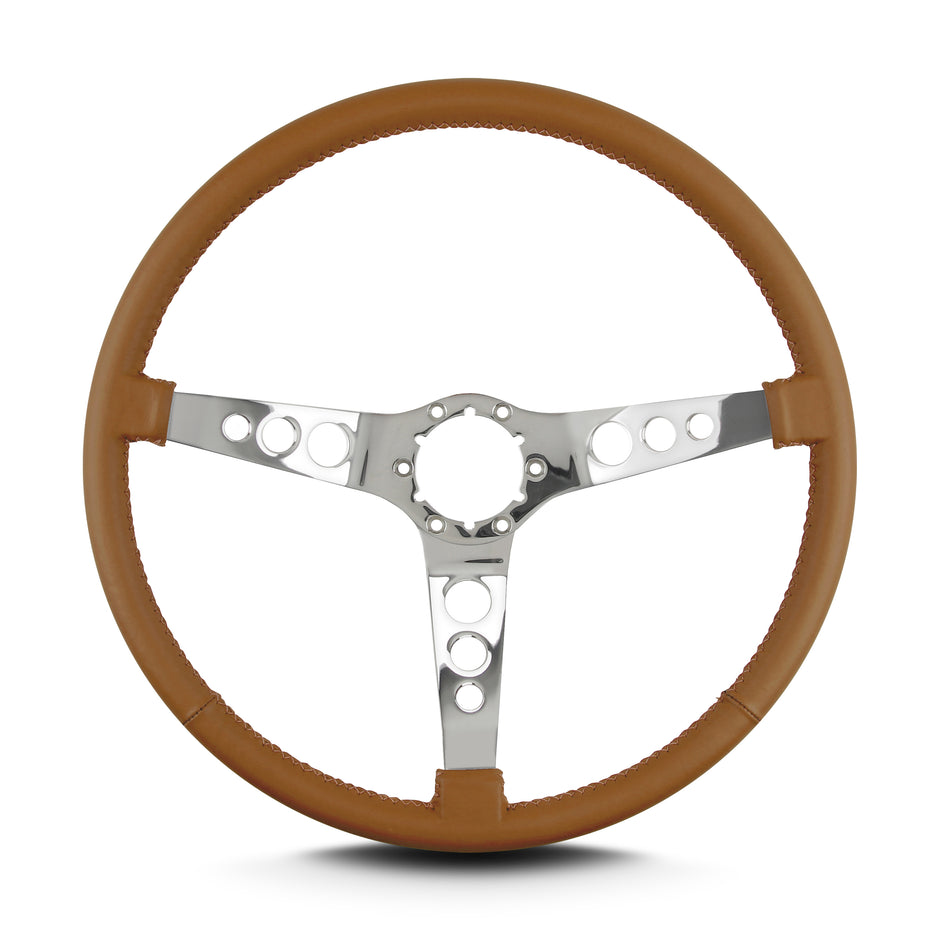 HOT ROD 15" POLISHED THIN GRIP CHESTNUT