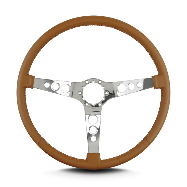 HOT ROD 15" POLISHED THIN GRIP CHESTNUT