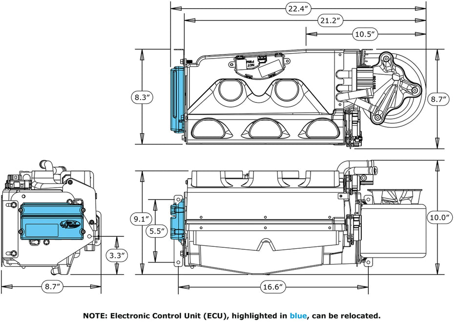 GEN 5® Compac® with Defrost Evaporator Kit