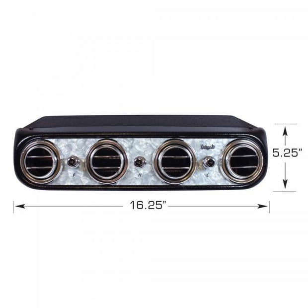 Heritage Under Dash System, Heat & Cool, Mother of Pearl