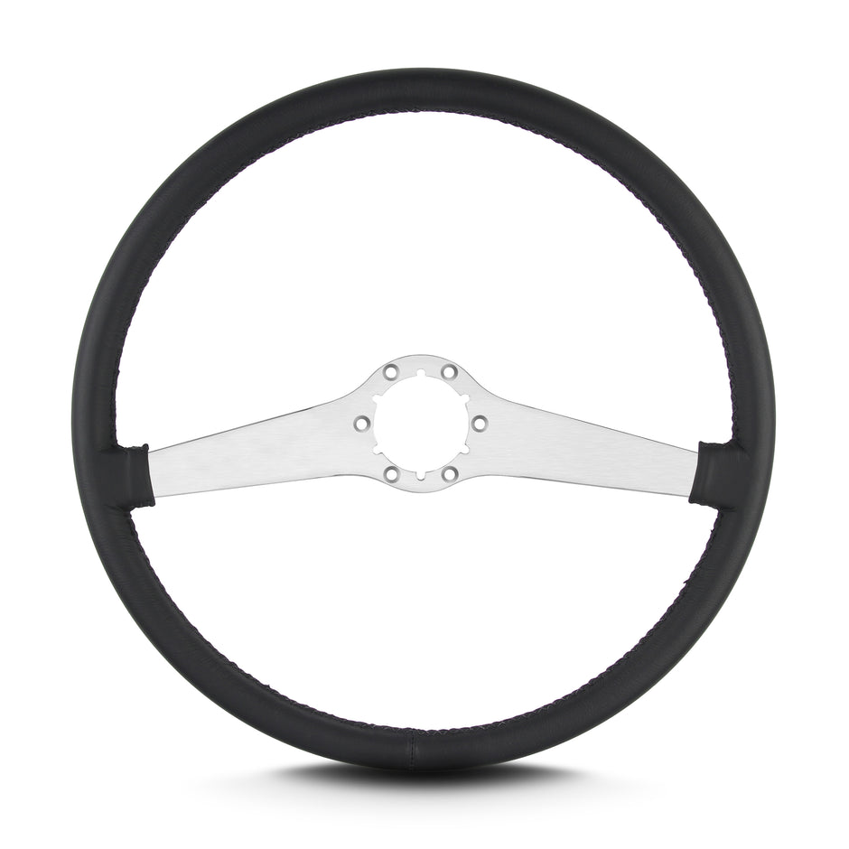 TWO SMOOTH 15" BRUSHED THIN GRIP BLACK