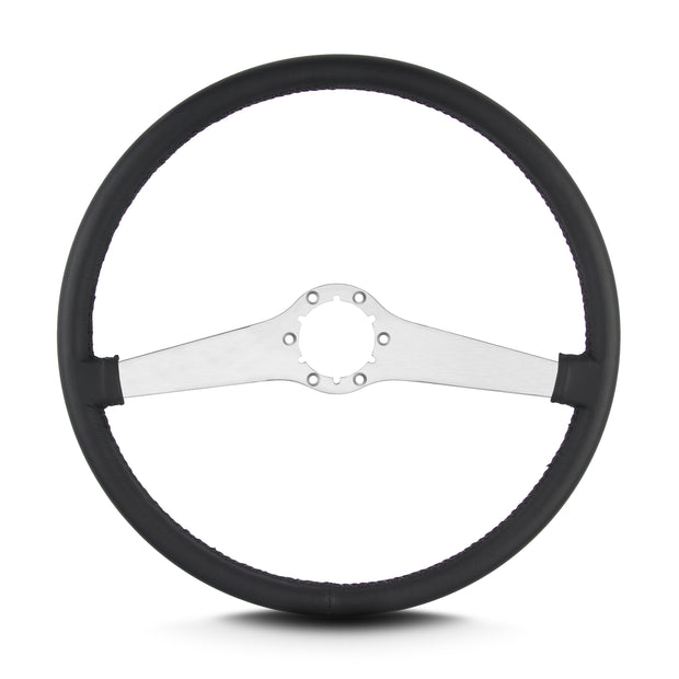 TWO SMOOTH 15" BRUSHED THIN GRIP BLACK