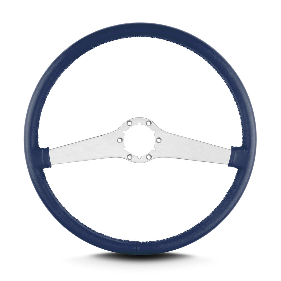 TWO SMOOTH 15" BRUSHED THIN GRIP BLUE