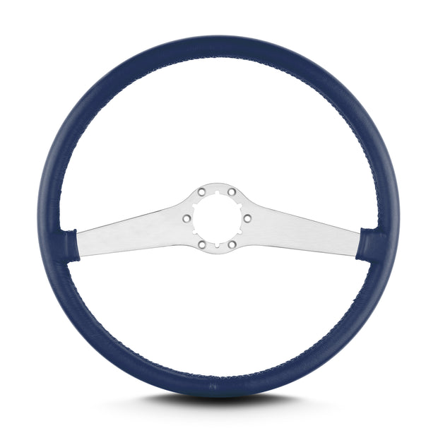 TWO SMOOTH 15" BRUSHED THIN GRIP BLUE