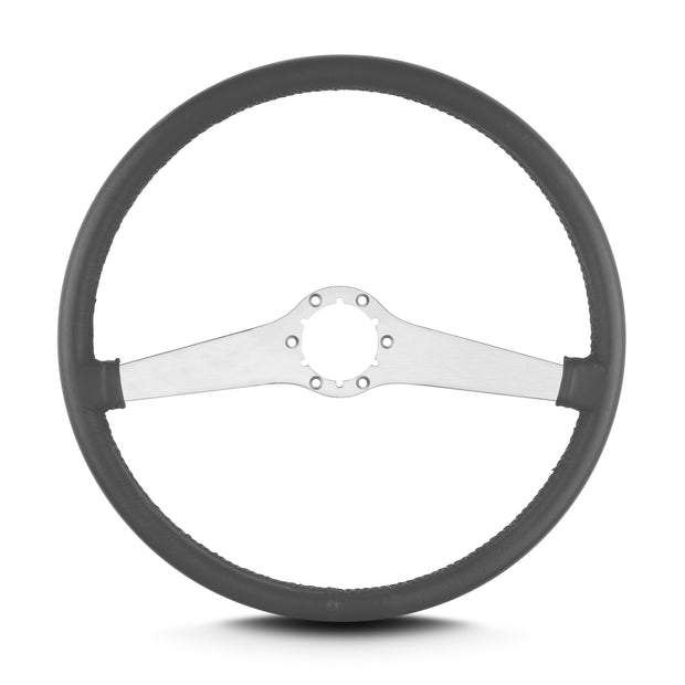 TWO SMOOTH 15" BRUSHED THIN GRIP DARK GREY