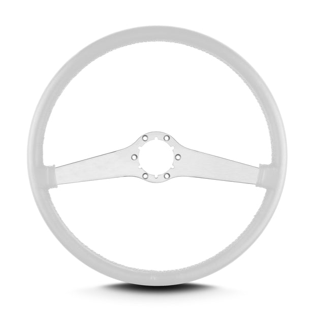 TWO SMOOTH 15" BRUSHED THIN GRIP WHITE