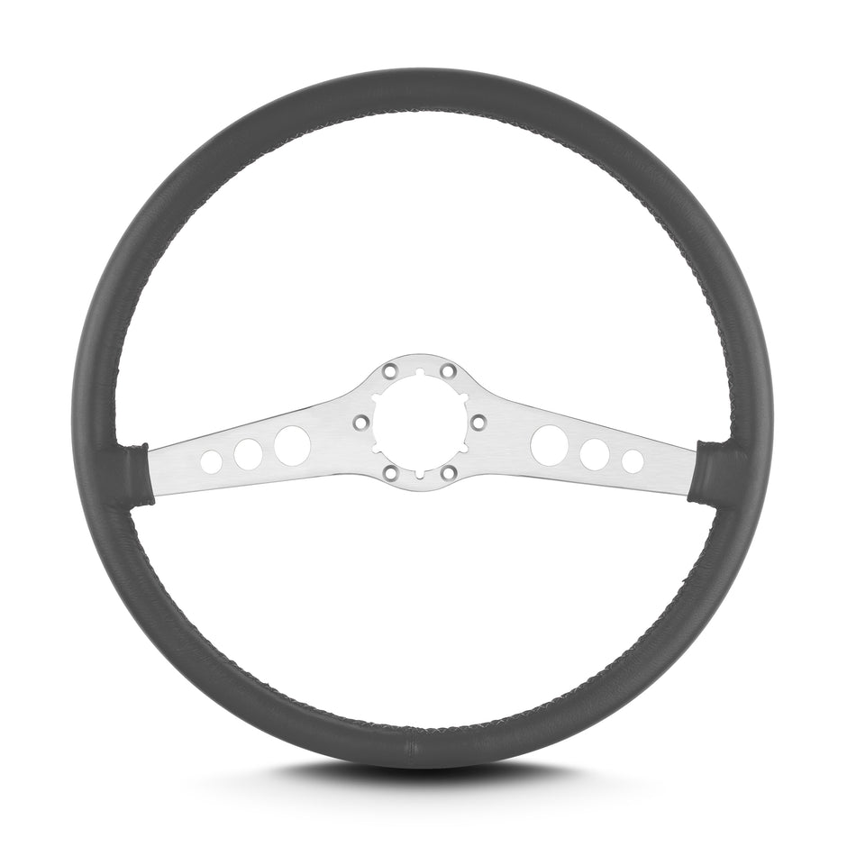 SS 15" BRUSHED THIN GRIP DARK GREY