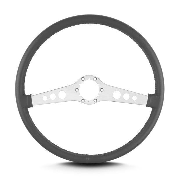 SS 15" BRUSHED THIN GRIP DARK GREY