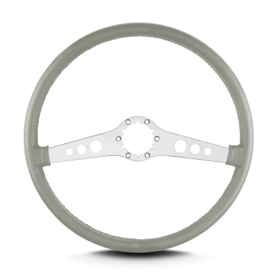 SS 15" BRUSHED THIN GRIP LIGHT GREY