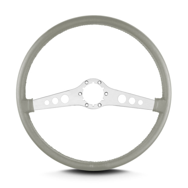 SS 15" BRUSHED THIN GRIP LIGHT GREY