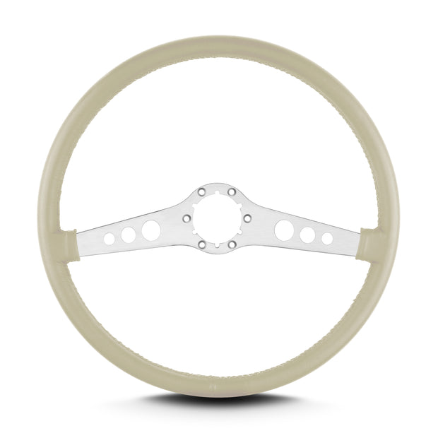 SS 15" BRUSHED THIN GRIP BONE